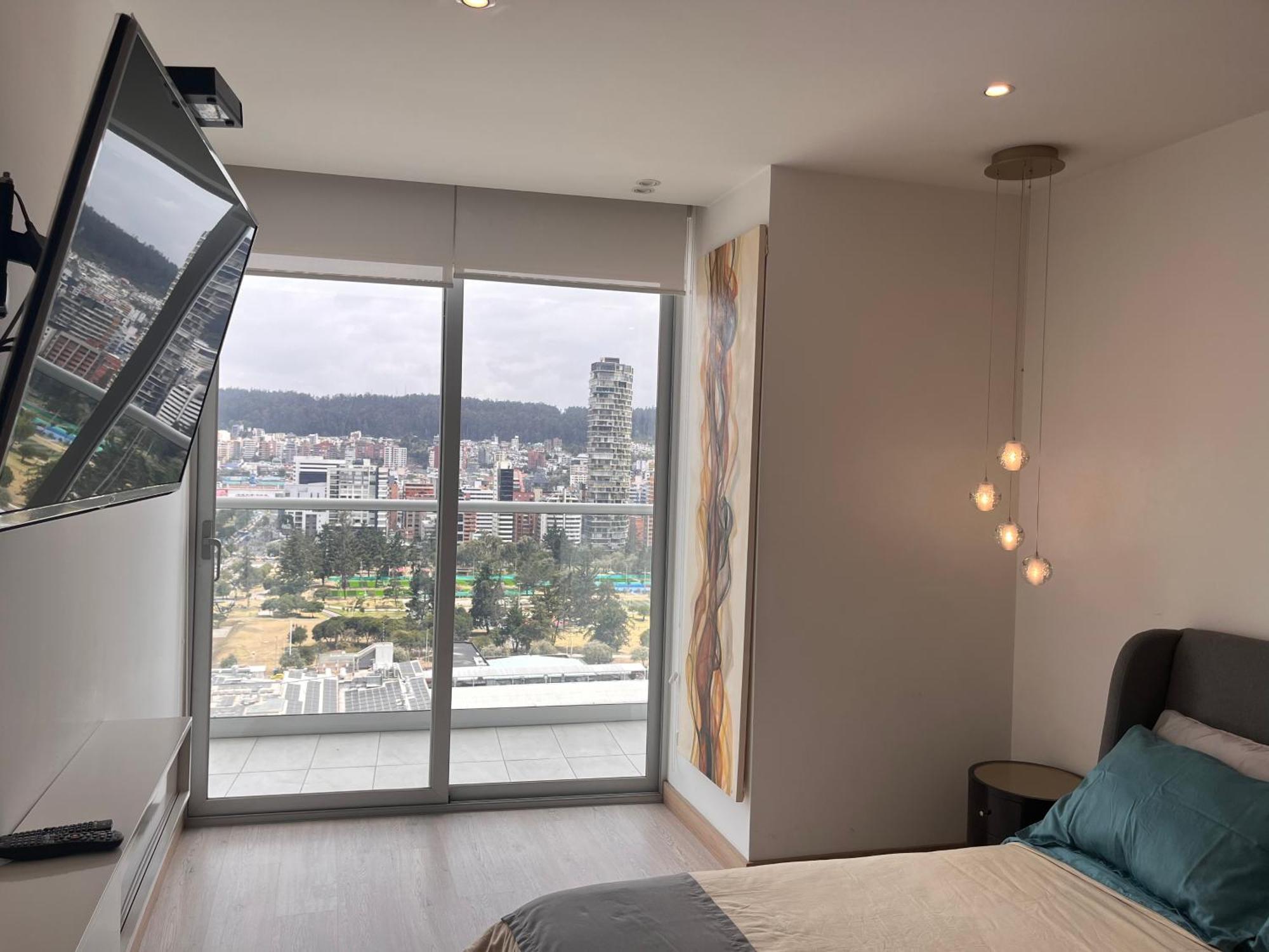 Suite Apartameto 1606 Espectacular Vista La Carolina, Piso 16 One - Quito Exterior photo